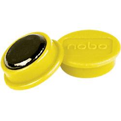 Aimants pour tableau blanc Nobo 1915295 24 mm Rond Jaune 10 unités on Productcaster.