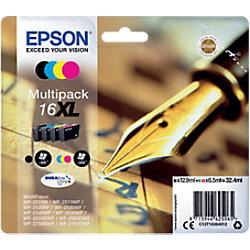 Epson 16XL Original Tintenpatrone C13T16364012 Schwarz, Cyan, Magenta, Gelb Multipack 4 Stück on Productcaster.