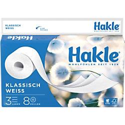 Hakle Classic Toilettenpapier 3-lagig 10118 8 Rollen à 150 Blatt on Productcaster.