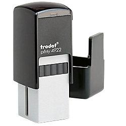 Trodat Self-Inking Stamp Printy 4921 Black 20 x 20mm on Productcaster.