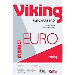 Viking Standard Flipchart-Papier Blanko Euro 20 Seiten 5 Stück à 20 Blatt on Productcaster.