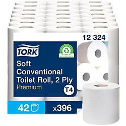 Tork Premium Toilettenpapier T4 2-lagig 12324 42 Rollen à 396 Blatt on Productcaster.