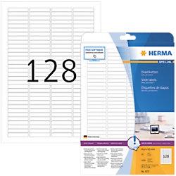 HERMA Etiketten 5071 Wit Rechthoekig 3200 Etiketten per pak on Productcaster.