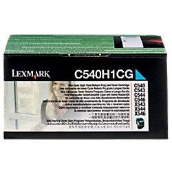 Lexmark C540H1CG Origineel Tonercartridge Cyaan on Productcaster.