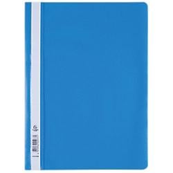 Exacompta Report File 449206B A4 Blue Polypropylene Pack of 25 on Productcaster.