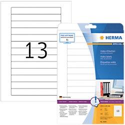 HERMA CD DVD Etiketten 5069 Wit Rechthoekig 325 Etiketten per pak on Productcaster.