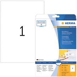 HERMA Correctie Etiketten 4230 Wit Rechthoekig 25 Etiketten per pak on Productcaster.