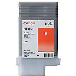 Canon PFI-105R Original Tintenpatrone Rot Pack on Productcaster.