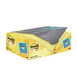 Post-it Sticky Notes 127 x 76 mm Canary Yellow Value Pack 100 Sheets 16 + 4 Free on Productcaster.