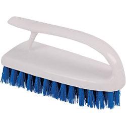 Robert Scott Scrubbing Brush 15 x 6cm White & Blue on Productcaster.