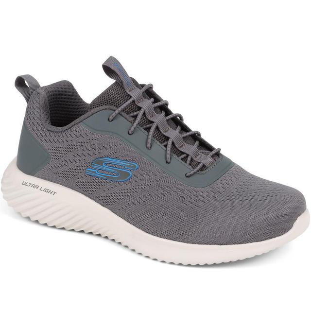 Men's Skechers Bounder - Intread Skechers Trainers - Charcoal - Size 6 on Productcaster.