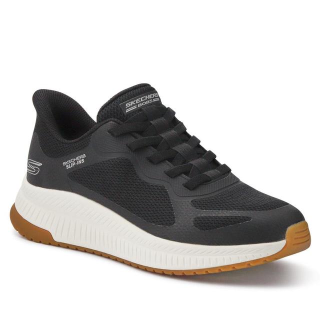 Men's Skechers Slip-ins: BOBS Sport Squad Chaos 4 Trainers - Black - Size 8 on Productcaster.