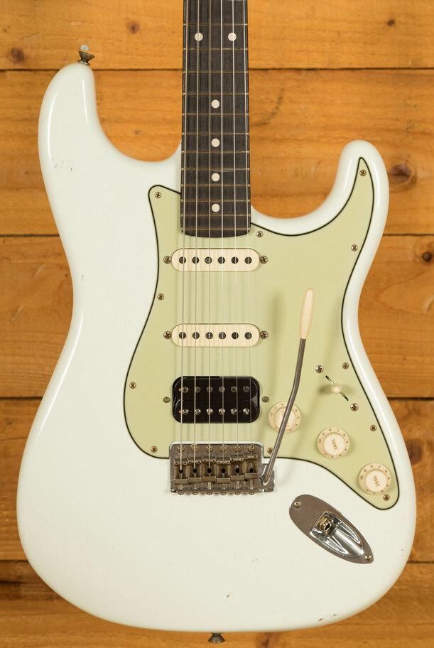 Fender Custom Shop 61 Stratocaster Journeyman | Olympic White HSS - XN16464 on Productcaster.