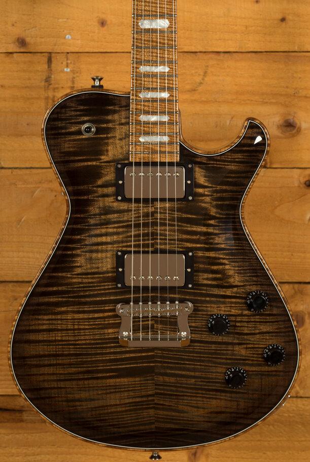 Knaggs Influence Series | Kenai w/Severn Headstock Tier 1 Top - Charcoal Burst - 2048 on Productcaster.