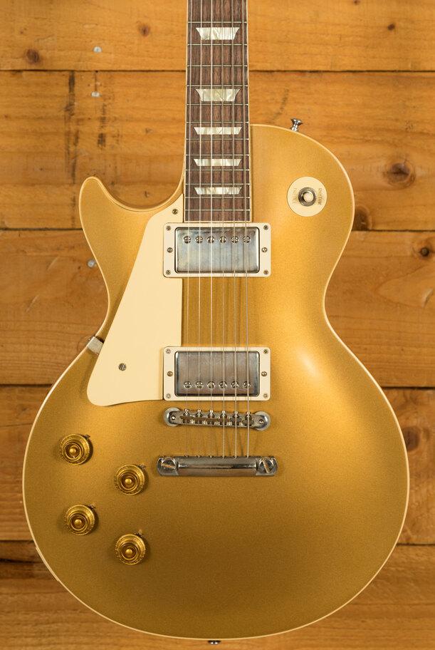 Gibson Custom 1957 Les Paul Goldtop Reissue | Double Gold *Left-Handed* - 73656 on Productcaster.