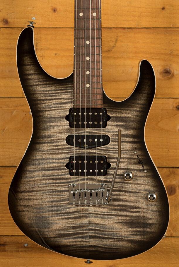 Suhr Modern Plus Trans Charcoal Burst Pau Ferro - 77474 on Productcaster.