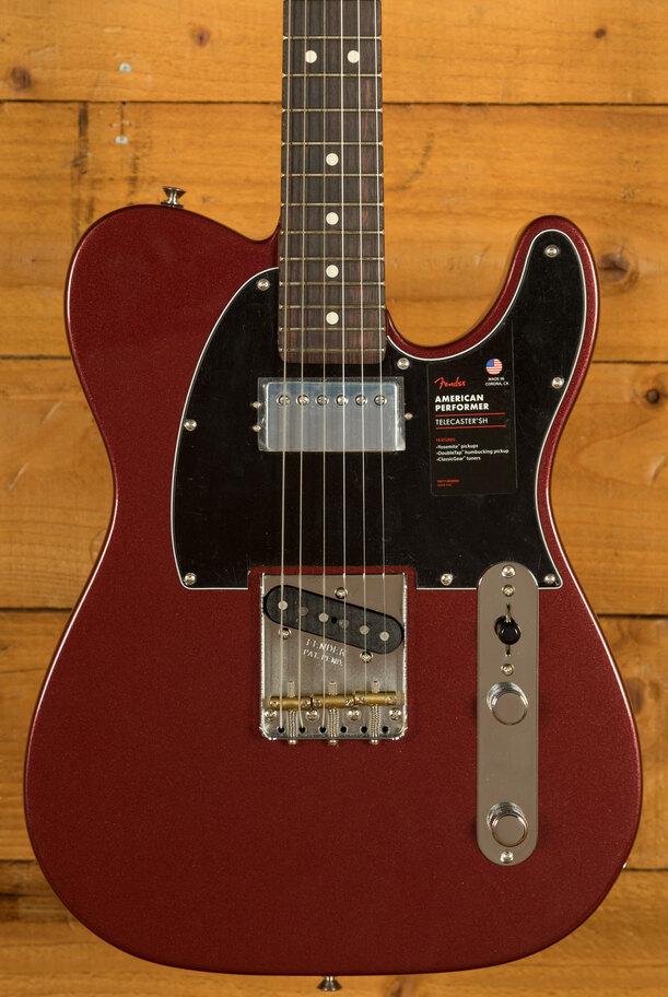 Fender American Performer Telecaster w/Humbucking | Rosewood - Aubergine - US23025087 on Productcaster.