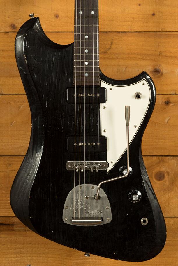 Novo Nucleus Voltur J | Bull Black - Parchment Pickguard - 5540 on Productcaster.