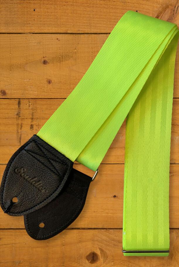 Souldier Seatbelt Guitar Straps | Brights - Electric Yellow - Souldier Seatbelt Guitar Straps | Brights - Electric Yellow on Productcaster.