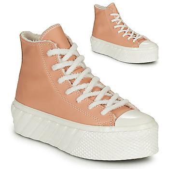 Hoge Sneakers Converse CHUCK TAYLOR ALL STAR LIFT 2X COZY TONES HI on Productcaster.