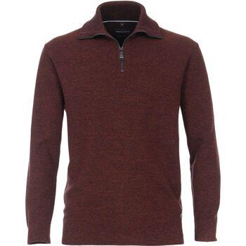 Sweater Casa Moda Zip Trui Bordeaux on Productcaster.