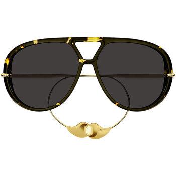 Zonnebril Bottega Veneta Occhiali da Sole Drop Aviator BV1273S 005 on Productcaster.