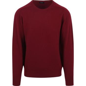 Sweater William Lockie Pullover Lamswol Bordeaux on Productcaster.