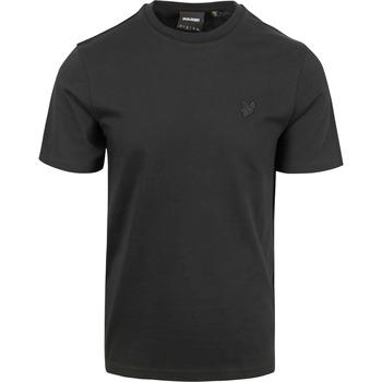 T-shirt Lyle And Scott T-shirt Plain Zwart on Productcaster.