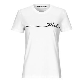 T-shirt Korte Mouw Karl Lagerfeld SEASONAL LOGO T-SHIRT on Productcaster.