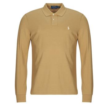 Polo Shirt Lange Mouw Polo Ralph Lauren POLO COUPE DROITE EN COTON BASIC MESH on Productcaster.