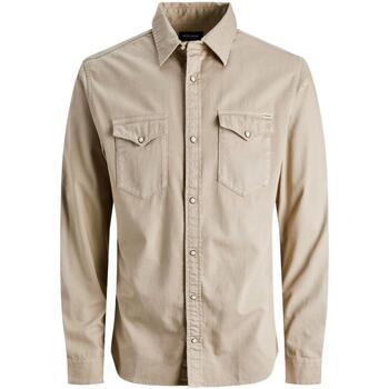 Overhemd Lange Mouw Jack &amp; Jones JJESHERIDAN L/S NOOS 12138115 on Productcaster.