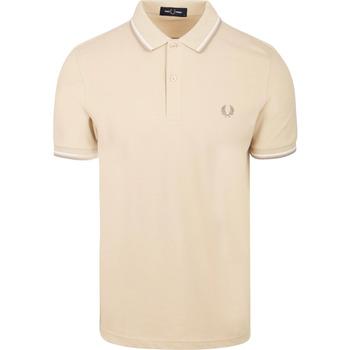 T-shirt Fred Perry Polo M3600 Ecru V32 on Productcaster.