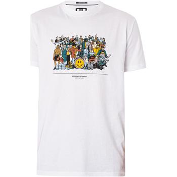 T-shirt Korte Mouw Weekend Offender Blake grafisch T-shirt on Productcaster.