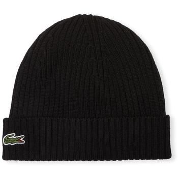 Pet Lacoste Beanie RB0001 - Black on Productcaster.