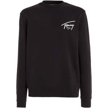 Sweater Tommy Jeans Signature Logo Graphic Sweatshirt Black on Productcaster.