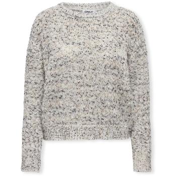 Trui Only Beauty Knit - Cloud Dancer/Multi on Productcaster.