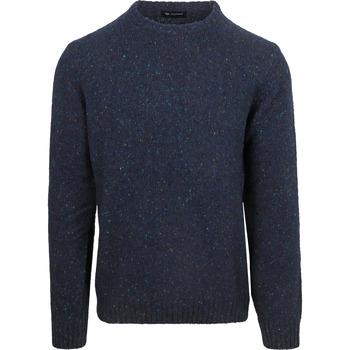 Sweater Suitable Trui Tweed Wol Blend Navy on Productcaster.