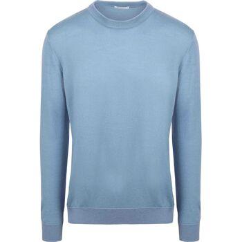 Sweater Knowledge Cotton Apparel Pullover Wol Lichtblauw on Productcaster.