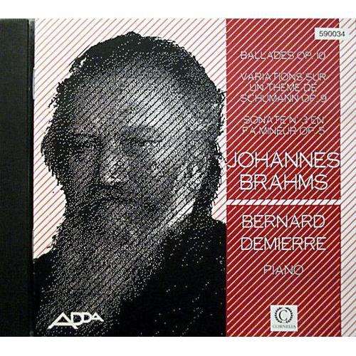 Brahms: Quatre Ballades Op.10 - Variation Schumann Op.9 - Sonate N°... on Productcaster.