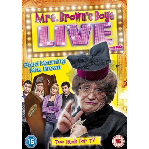 Mrs Brown S Boys Live Tour Good Mourning Mrs Brown Dvd on Productcaster.