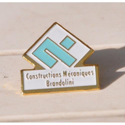 Pin's Constructions Mécaniques (Brandolini) Corbas Rhône on Productcaster.