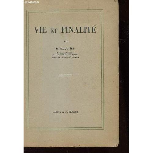 Vie Et Finalite / 2e Edition. on Productcaster.