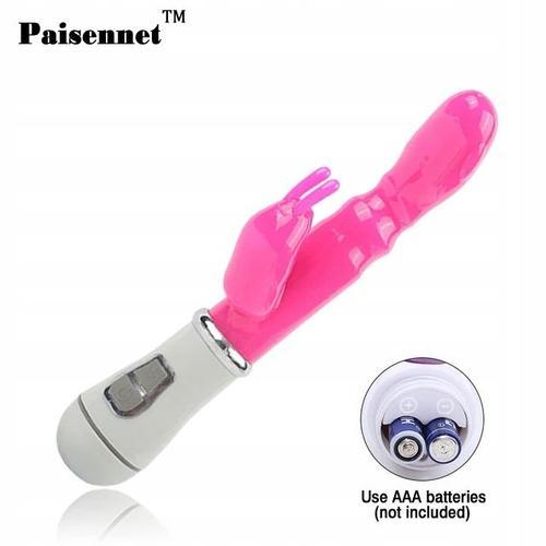 Vibromasseur Lapin Point G Pour Femme Double Vibration on Productcaster.