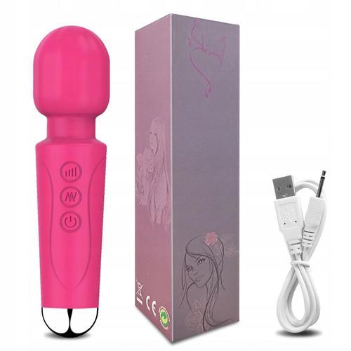 Vibromasseur Puissant Mini Av Magic Wand Pour Ko on Productcaster.