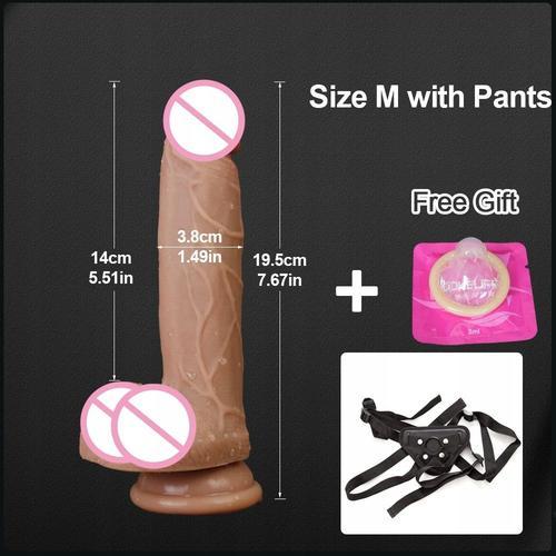 Gode R¿¿Aliste De 22,5 Cm Pour Femme Anal S on Productcaster.