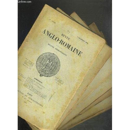 Revue Anglo-Romaine - Recueil Hebdomadaire - 8 Volumes - Du N°1 A 9... on Productcaster.