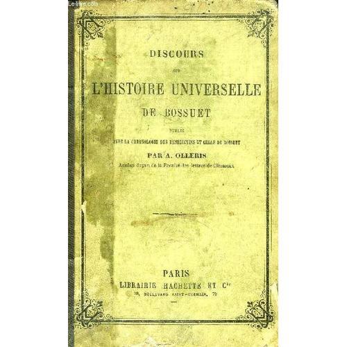 Discours Sur L'histoire Universelle De Bossuet on Productcaster.