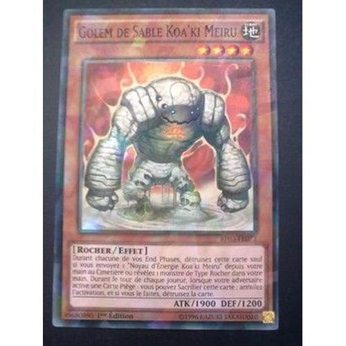 Carte Yu Gi Oh - Golem De Sable Koa'ki Meiru - Bp03-Fr072 - Shatter... on Productcaster.