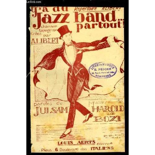 Jazz Band... Partout ! - Partition Pour Chant Avec Paroles. on Productcaster.