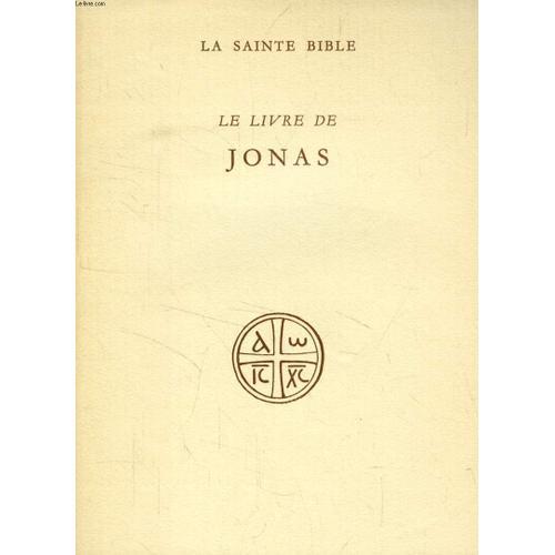 Le Livre De Jonas (Collection 'la Sainte Bible') on Productcaster.